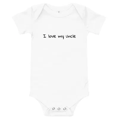 I love my Uncle onesie preview