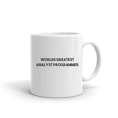 Worlds Greatest Analyst Programmer mug preview