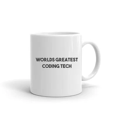 Worlds Greatest Coding Tech mug preview