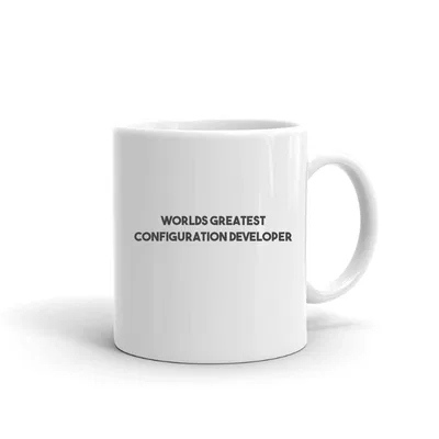 Worlds Greatest Configuration Developer mug preview