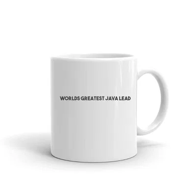 Worlds Greatest Java Lead mug preview