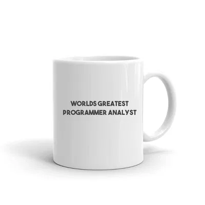 Worlds Greatest Programmer Analyst mug preview